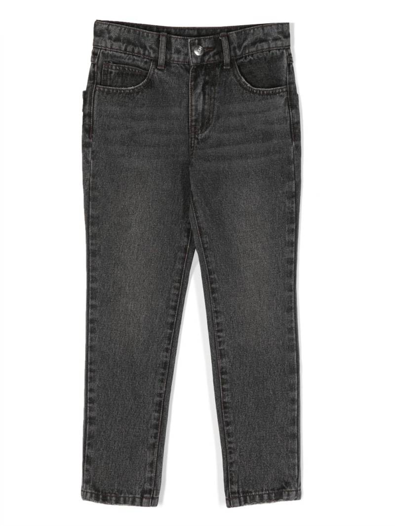 Dkny Kids logo-print jeans - Black von Dkny Kids