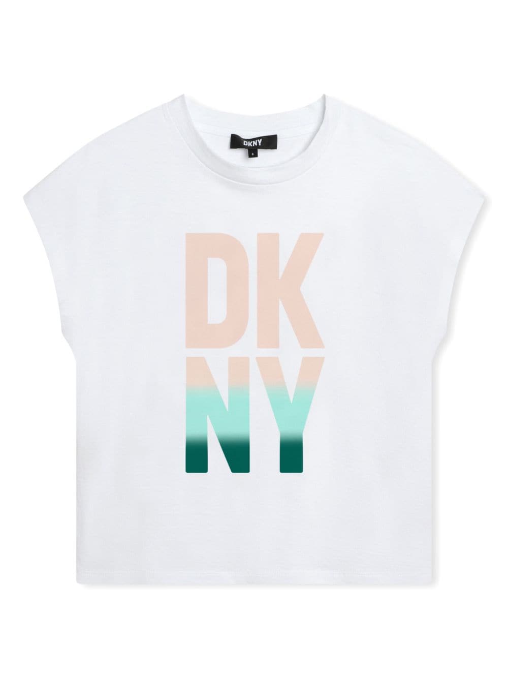 Dkny Kids logo-print jersey T-shirt - White von Dkny Kids
