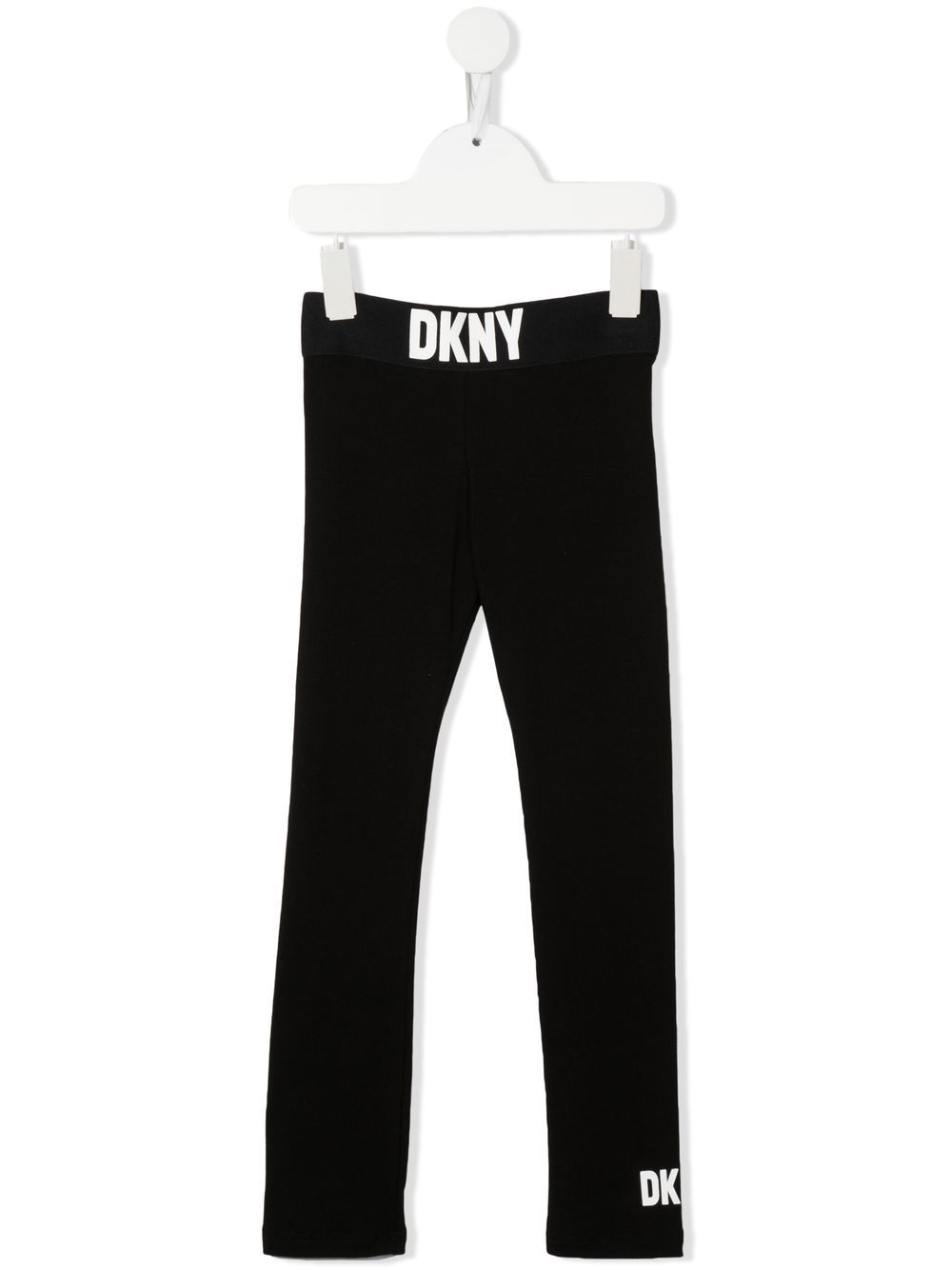 Dkny Kids logo print leggings - Black von Dkny Kids