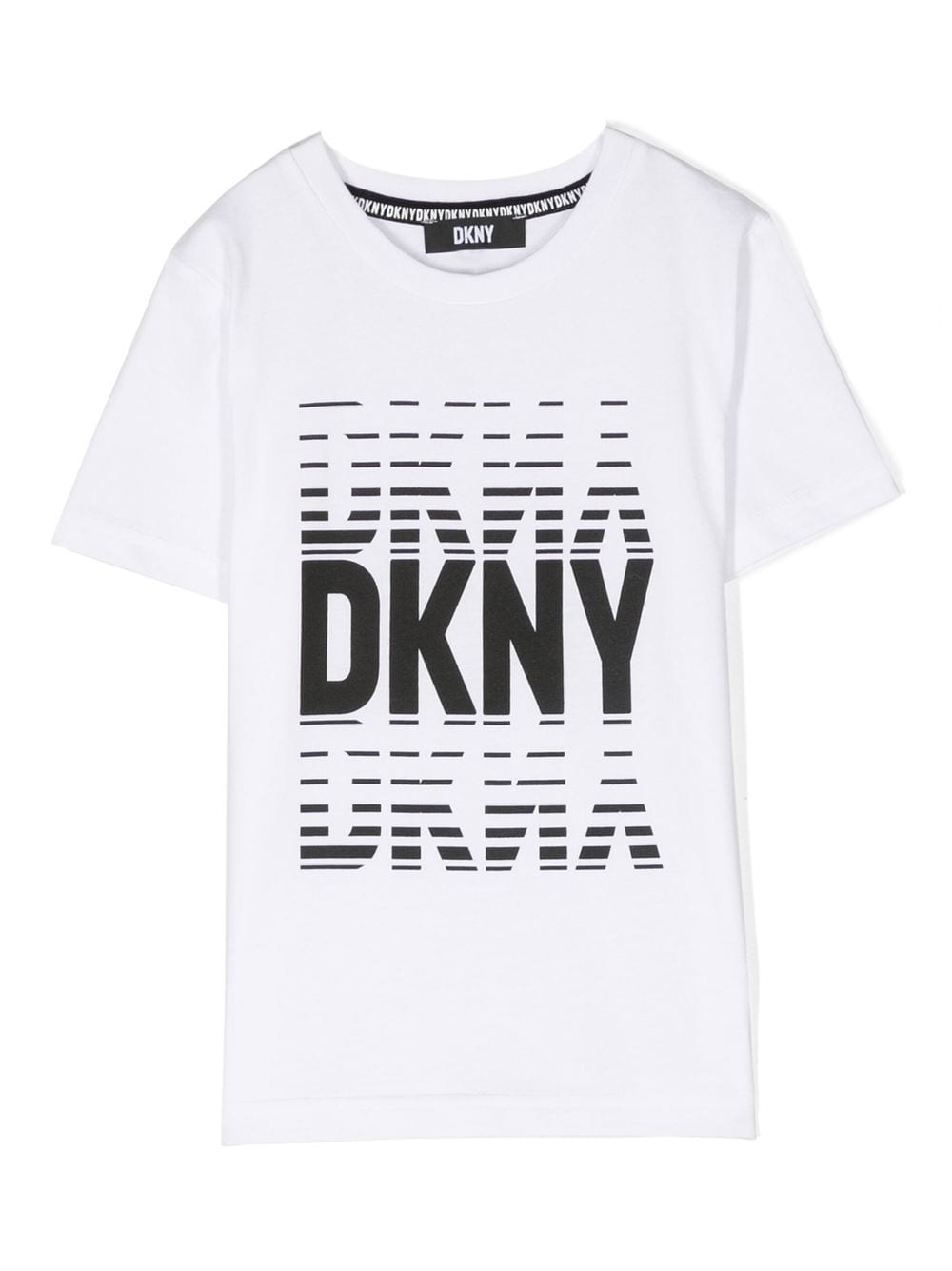 Dkny Kids logo-print short-sleeved T-shirt - White von Dkny Kids