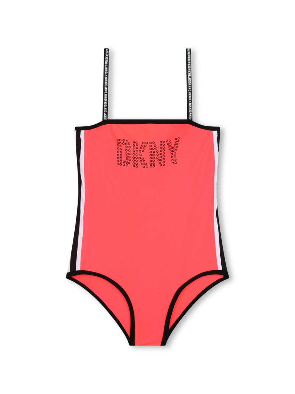 Dkny Kids logo-print swimsuit - Pink von Dkny Kids