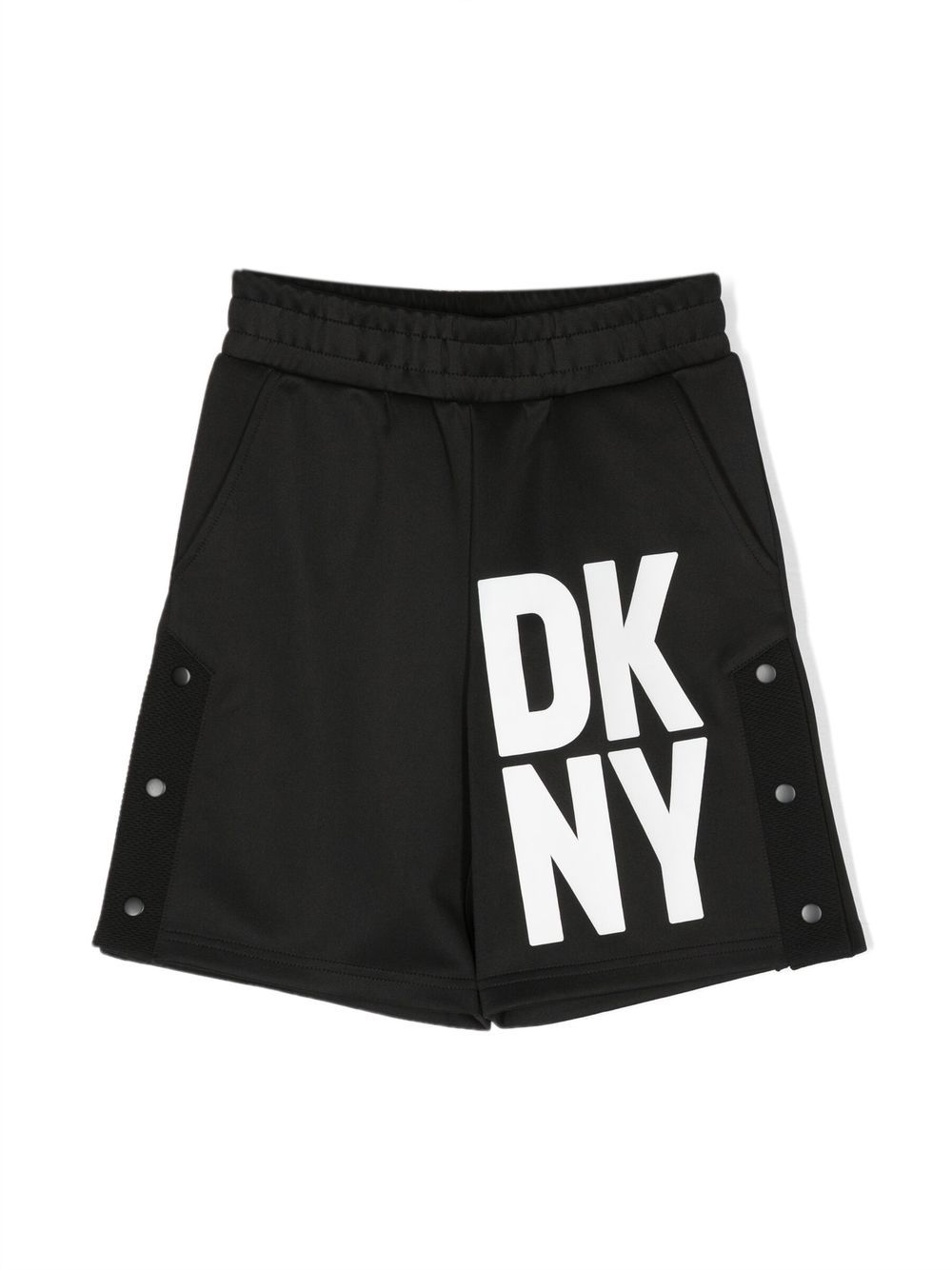 Dkny Kids logo-print track shorts - Black von Dkny Kids
