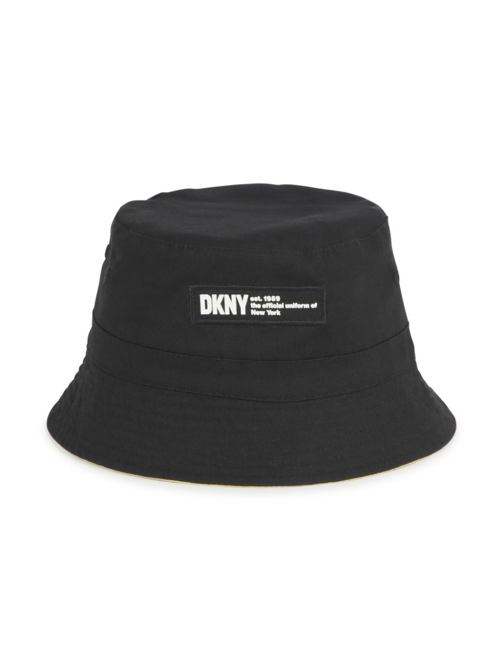 Dkny Kids reversible cotton bucket hat - Black von Dkny Kids