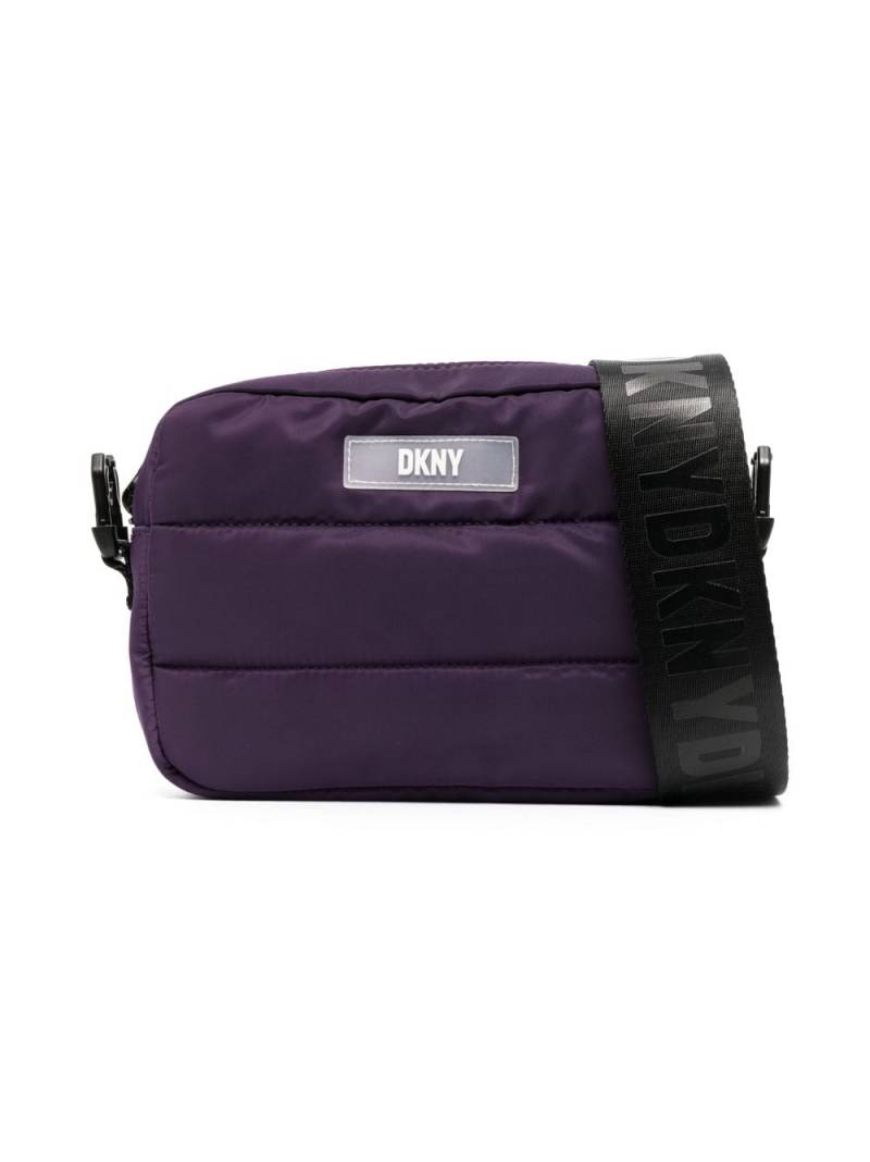 Dkny Kids reversible padded crossbody bag - Purple von Dkny Kids
