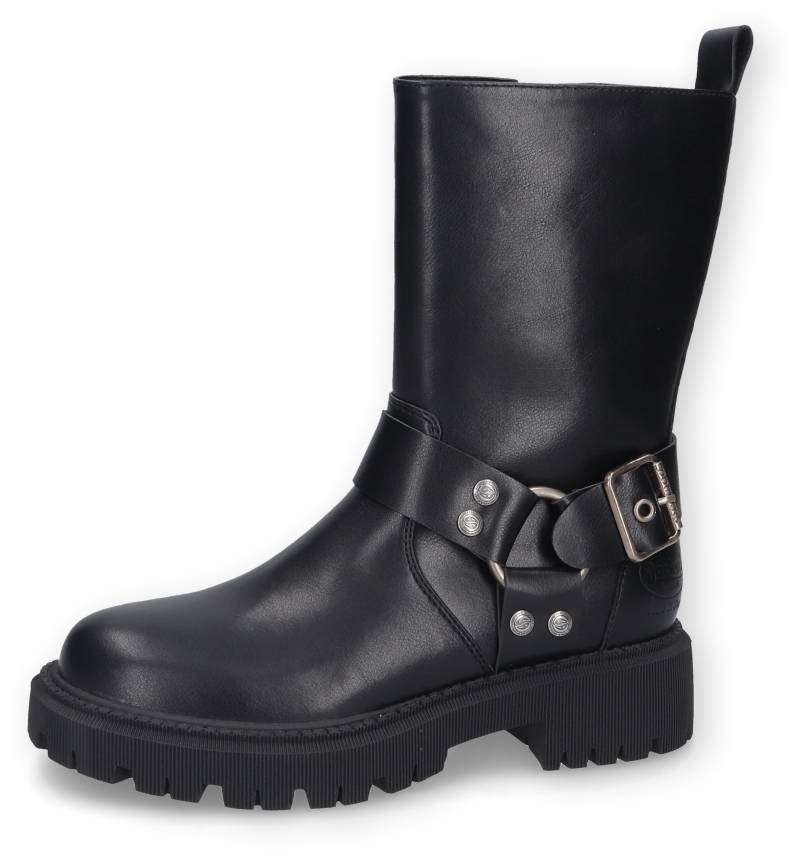 Dockers by Gerli Bikerboots, Stiefel, Boots, Cowboyboots mit rockigen Details von Dockers by Gerli