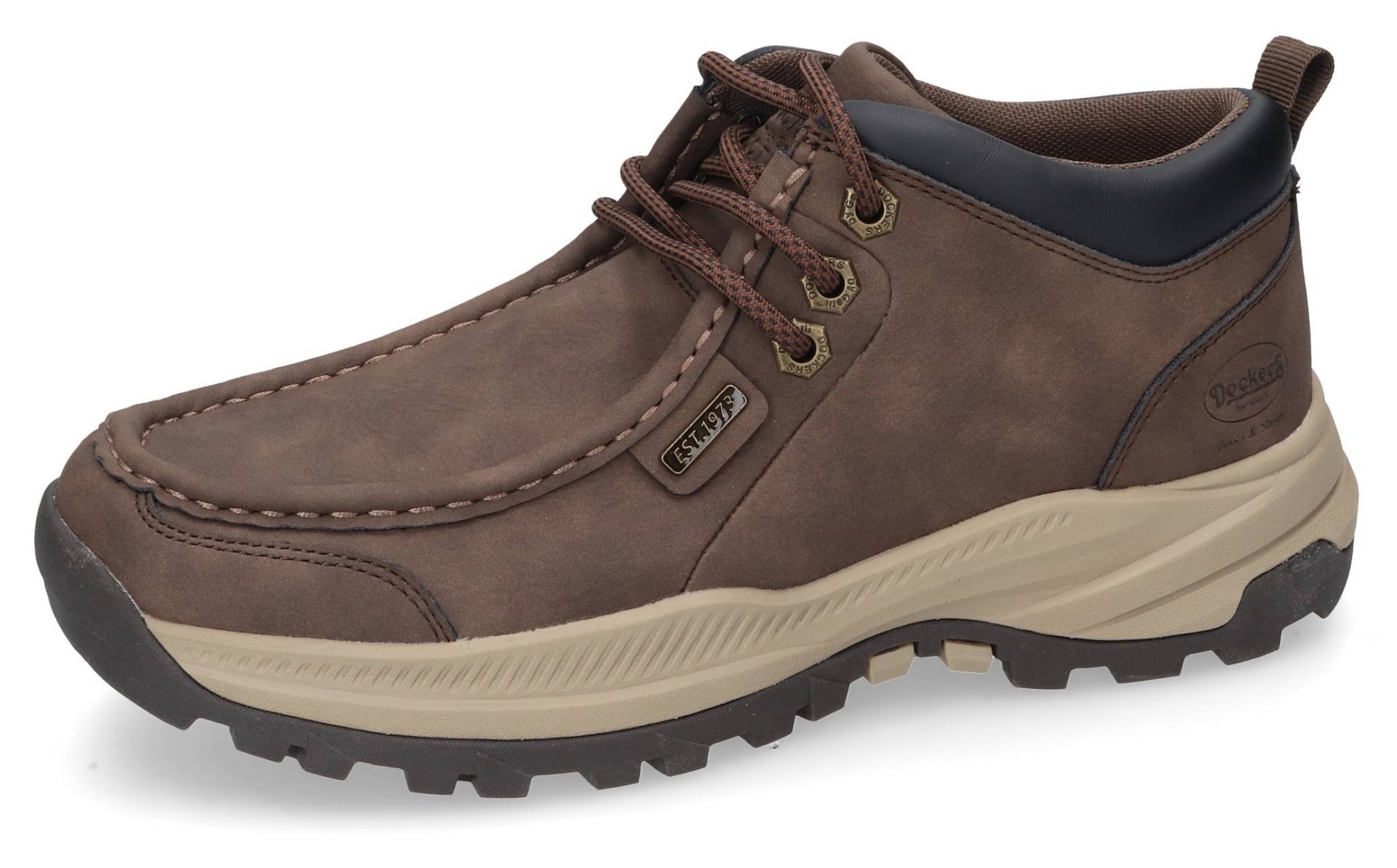 Dockers by Gerli Schnürschuh, Trekking Boots, Schnürschuh mit modischer Mokassin-Ziernaht Dockers by Gerli Schnürschuh, Trekking Boots, Schnürschuh mit modischer Mokassin-Ziernaht von Dockers by Gerli