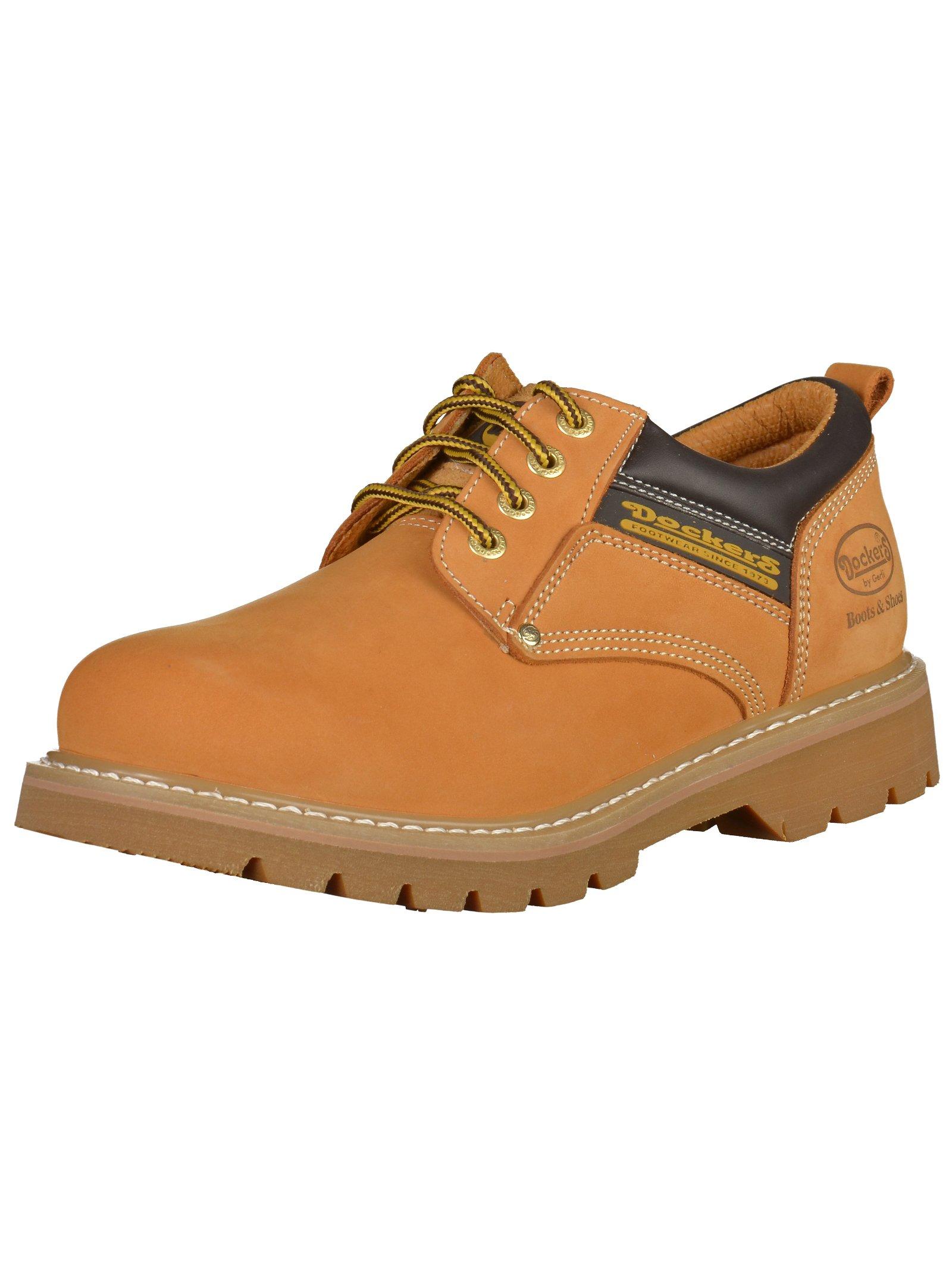 Halbschuhe Herren Gelb Orangé 42 von Dockers