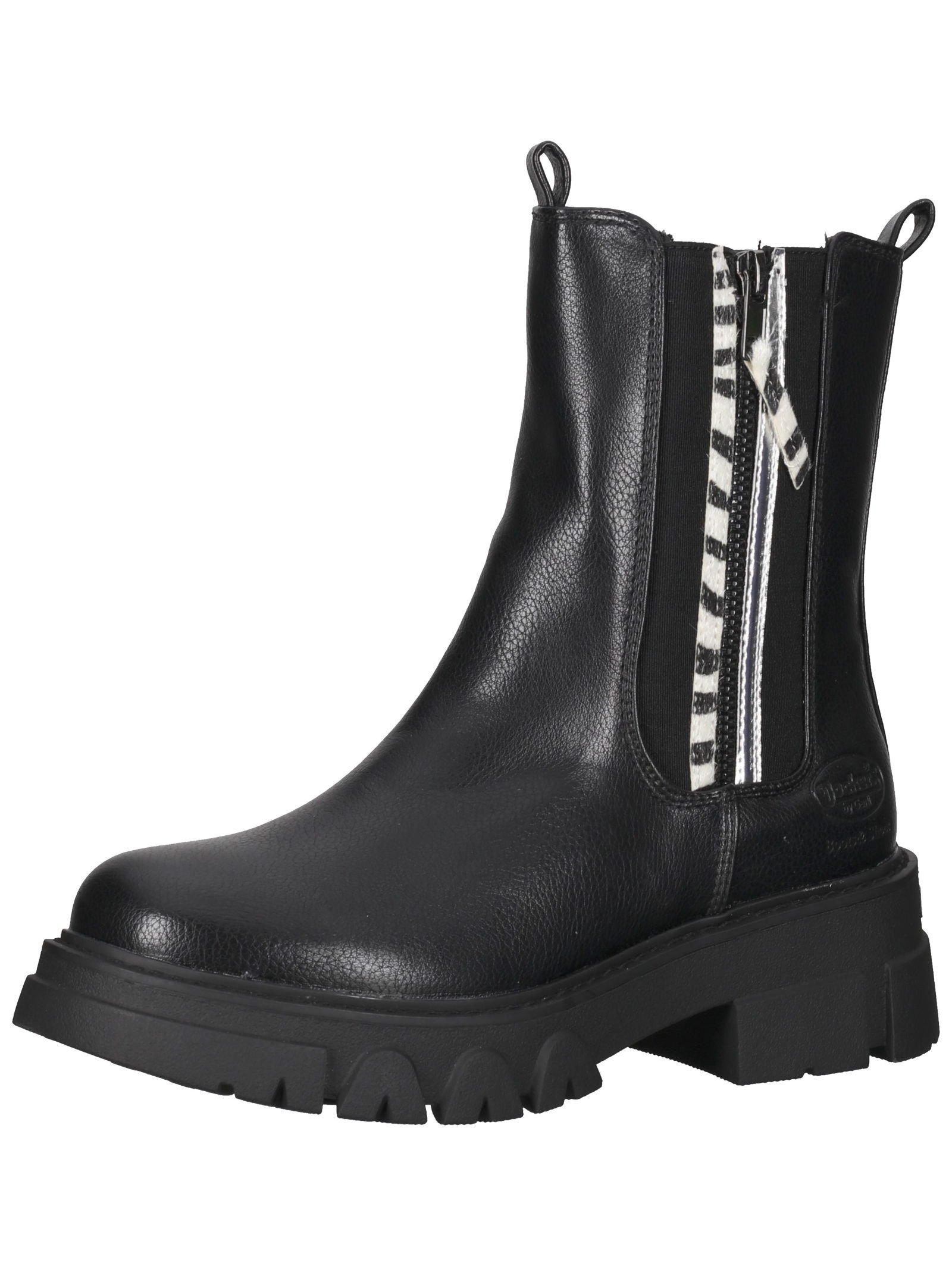 Stiefelette 49pu302-800 Damen Schwarz 37 von Dockers