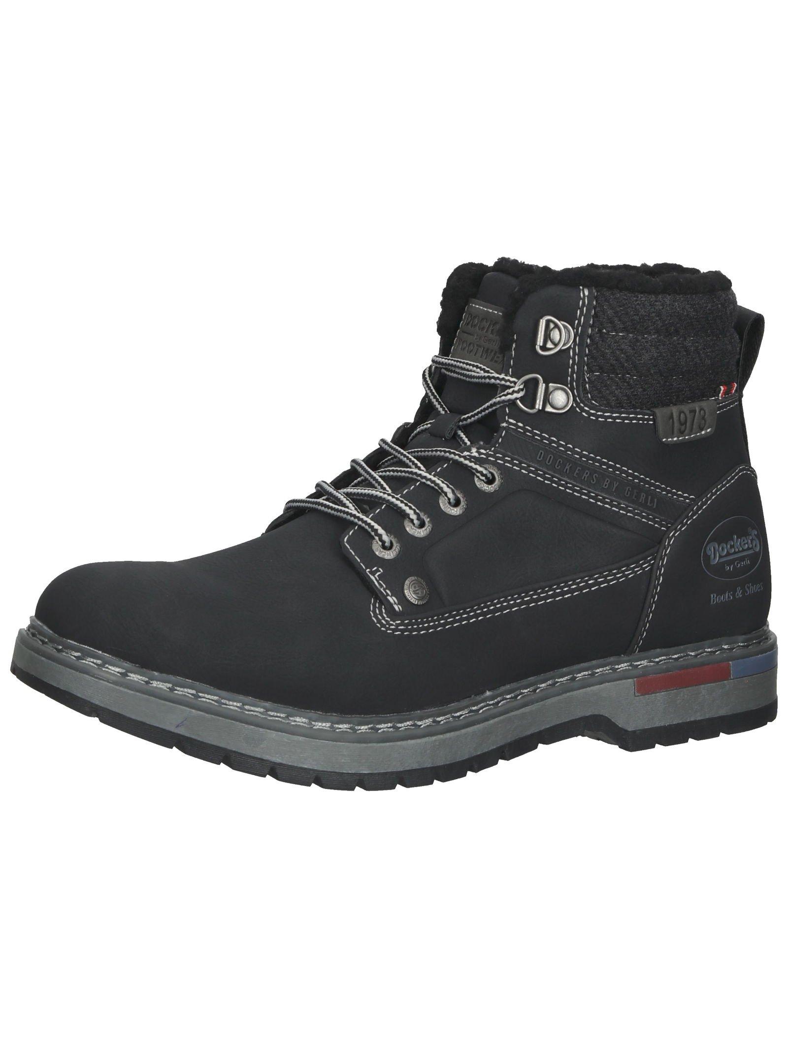 Stiefelette 47af101-600 Herren Schwarz 40 von Dockers