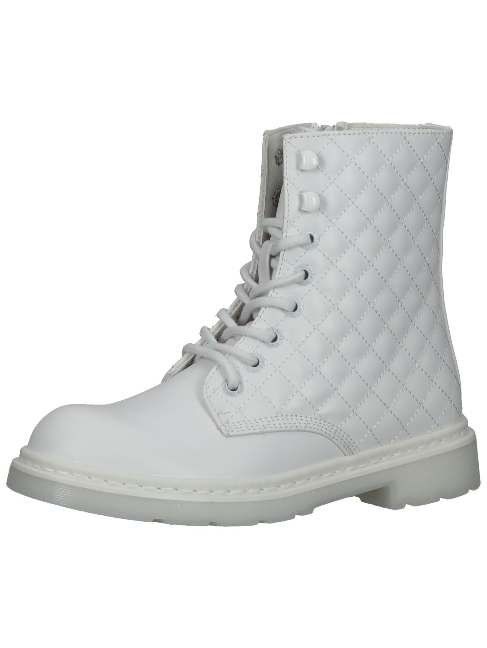 Stiefelette Damen Weiss 39