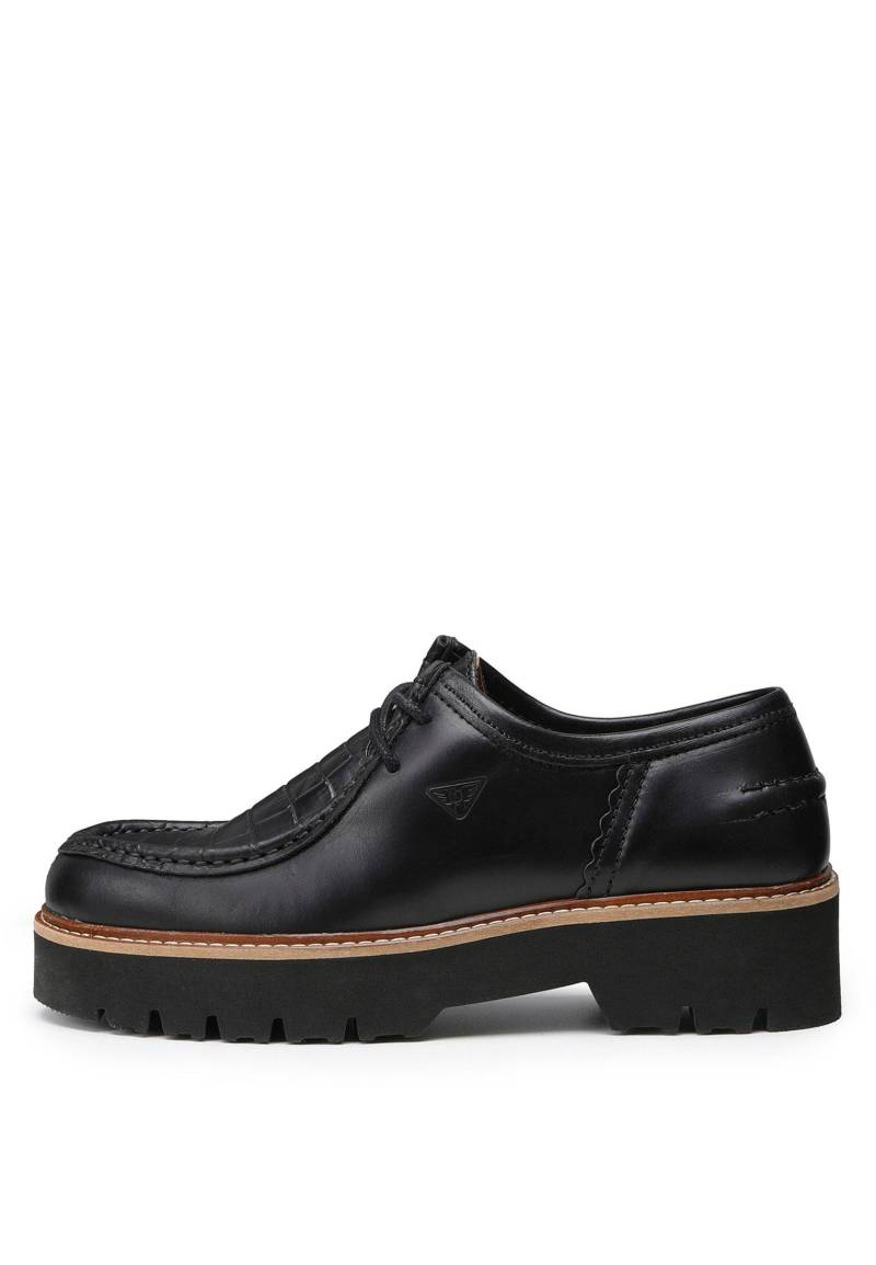 Oxfords Damen Schwarz 36 von Docksteps