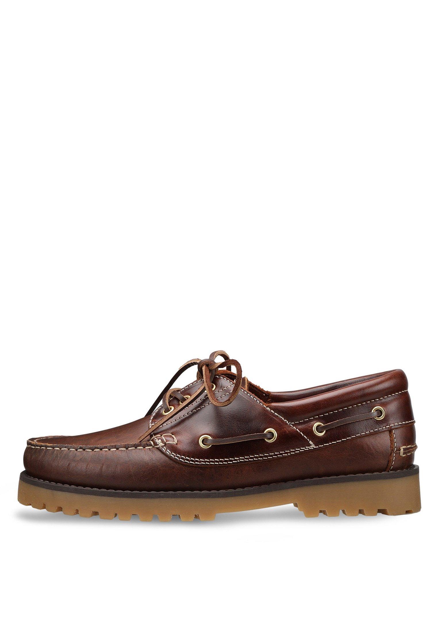 Slipper Sailing2371 Herren Cognac 39 von Docksteps