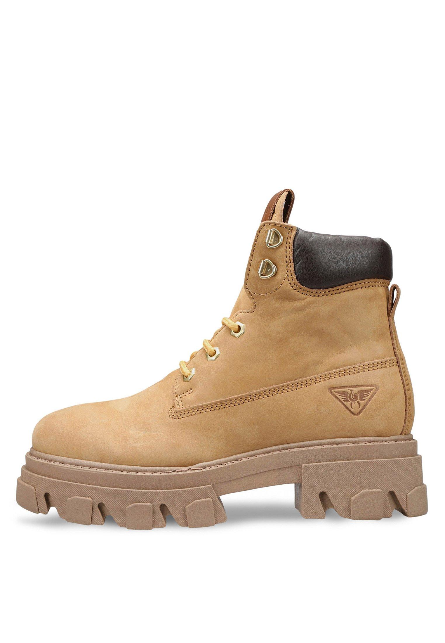 Stiefel Damen Camel 38 von Docksteps