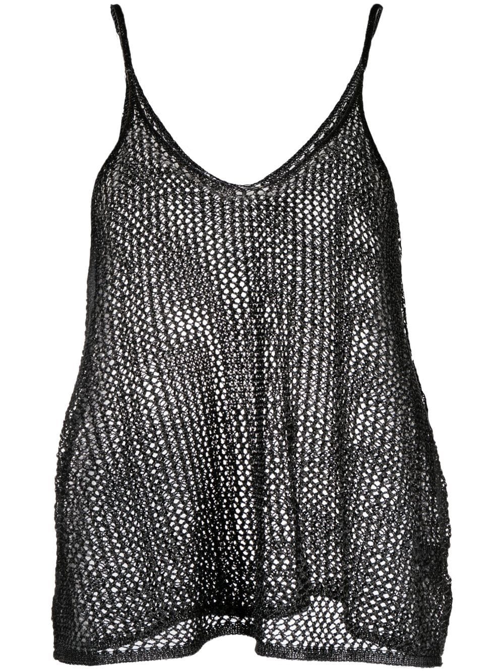 Dodo Bar Or Miles metallic knit top - Black von Dodo Bar Or