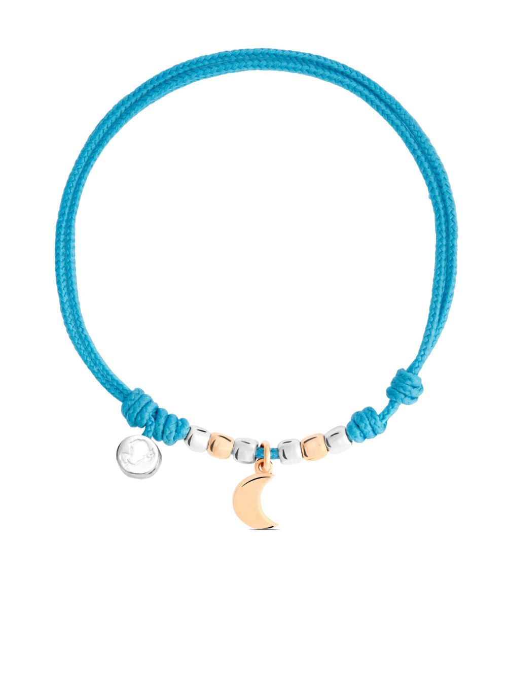 Dodo 9kt rose gold Mini Moon bracelet - Pink von Dodo