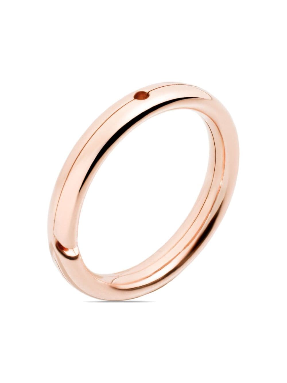 Dodo 9kt rose gold Essentials brisè ring - Pink