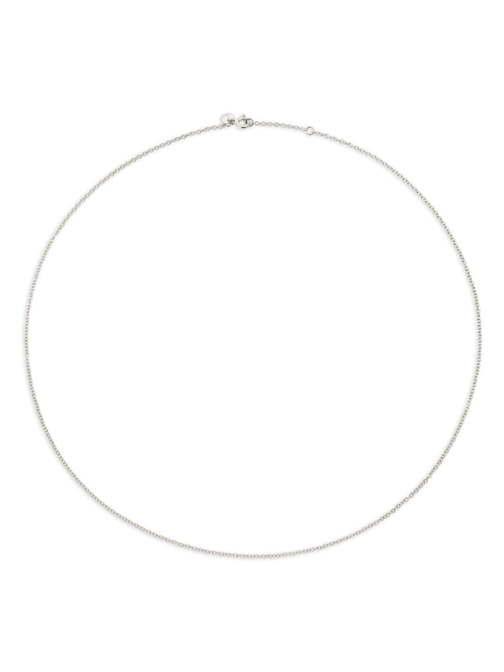 Dodo 18kt white gold Essentials chain necklace - Silver von Dodo