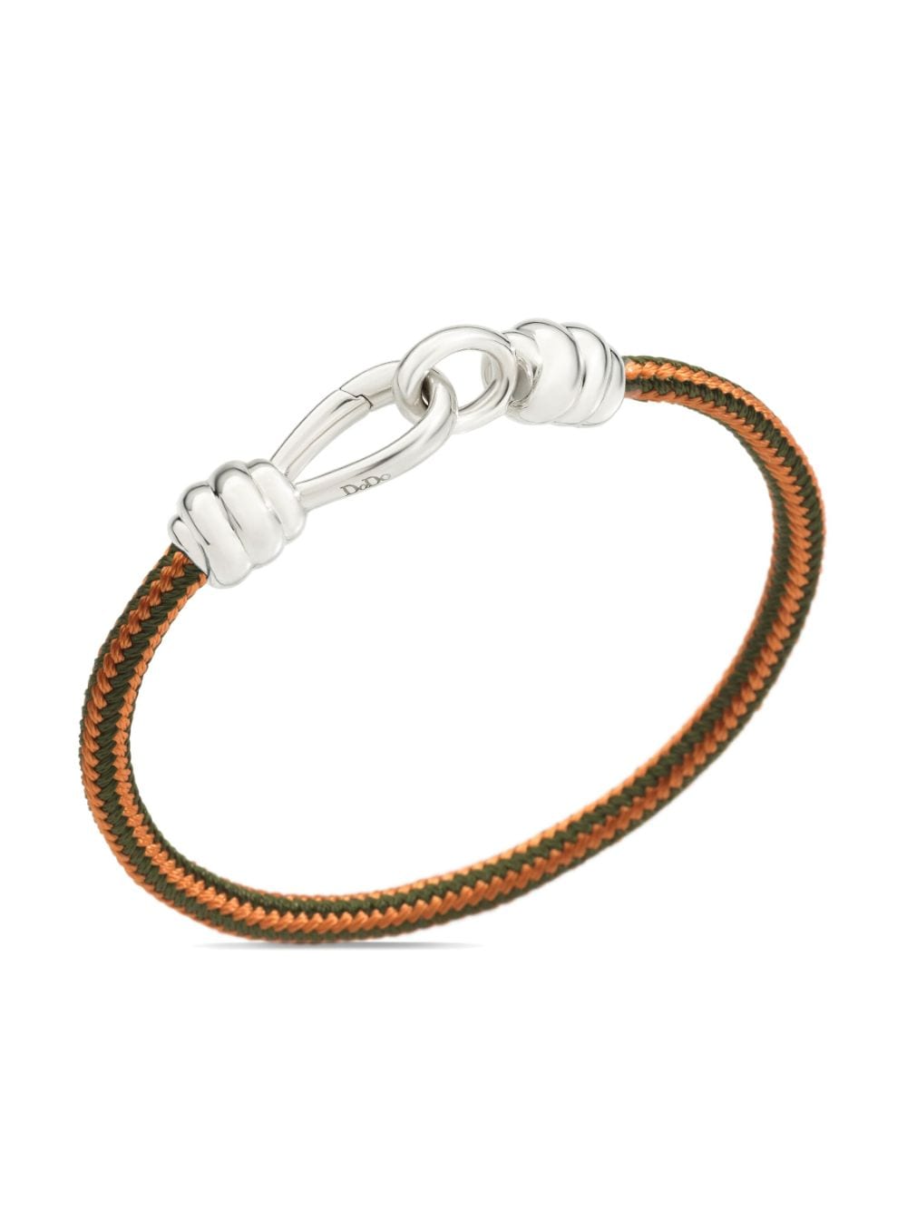 Dodo Nodo braided-strap bracelet - Orange von Dodo