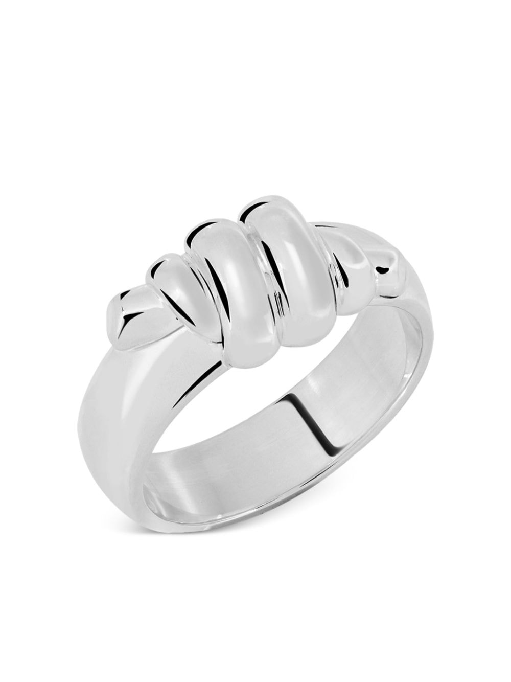 Dodo sterling silver Bold Nodo ring von Dodo