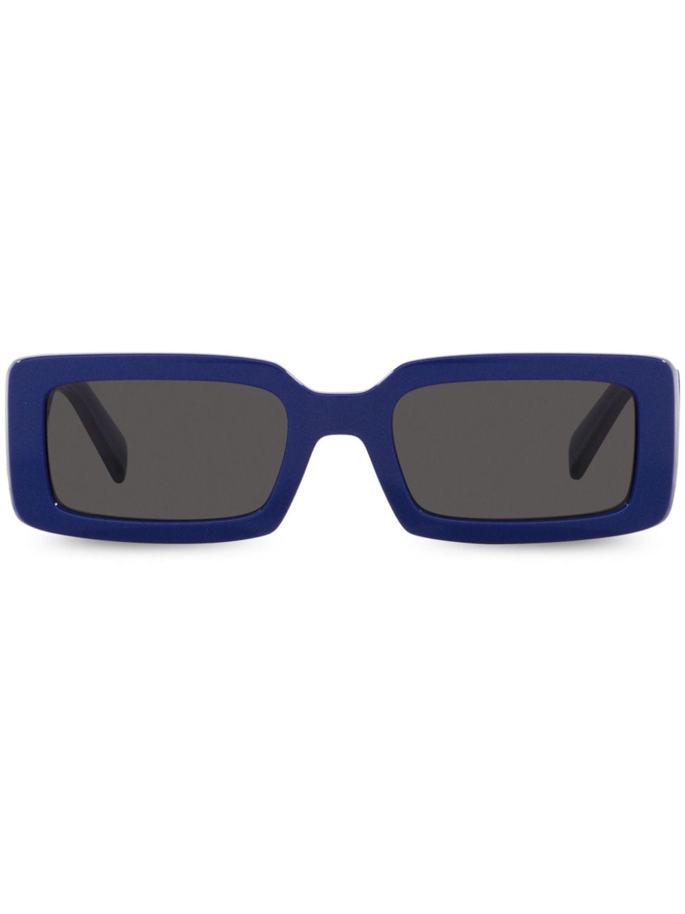 Dolce & Gabbana Eyewear DG Elastic rectangle-frame sunglasses - Blue von Dolce & Gabbana Eyewear