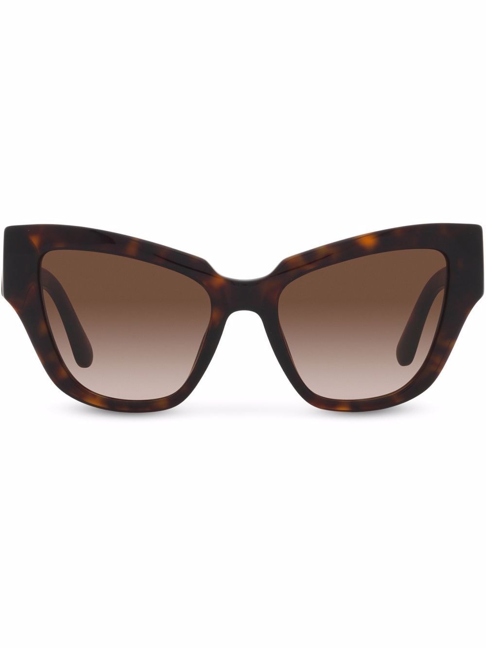 Dolce & Gabbana Eyewear DG crossed sunglasses - Brown von Dolce & Gabbana Eyewear