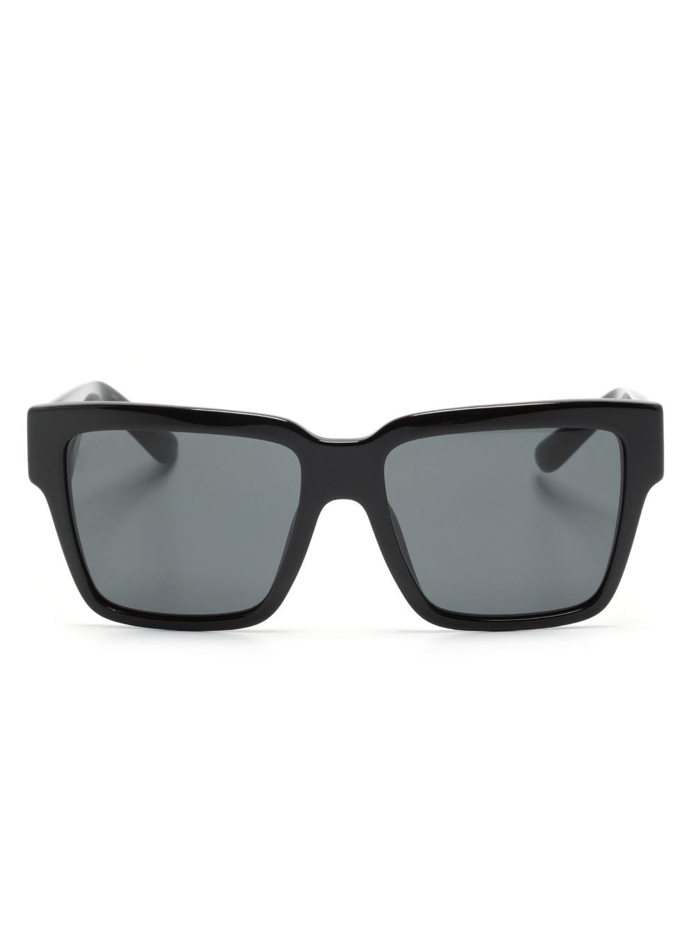 Dolce & Gabbana Eyewear rectangle-frame tinted sunglasses - Black von Dolce & Gabbana Eyewear
