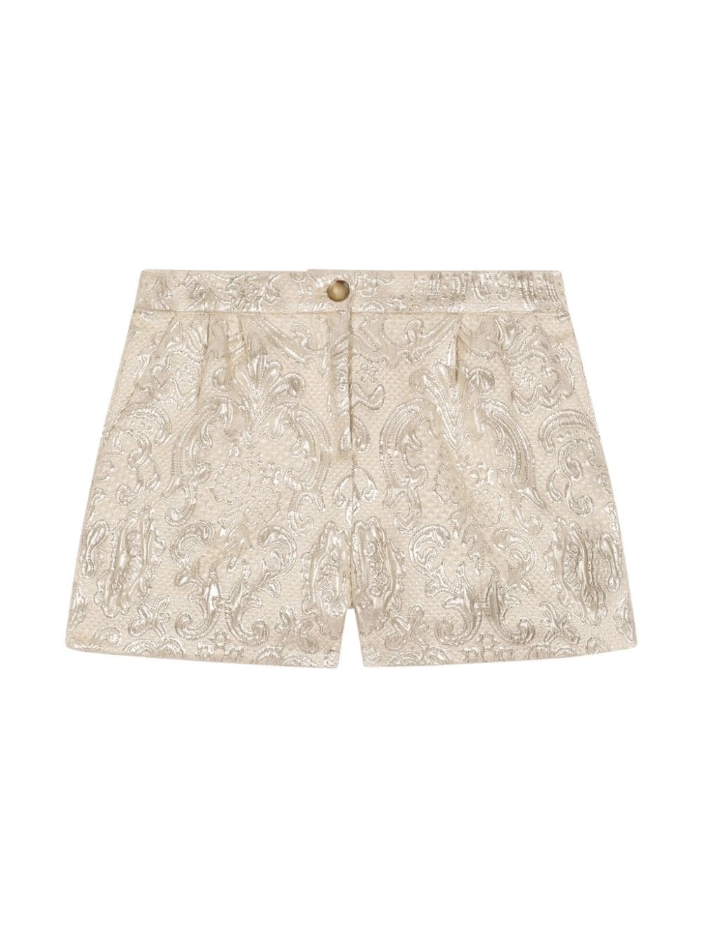 Dolce & Gabbana Kids Majolica-motif jacquard shorts - Neutrals von Dolce & Gabbana Kids