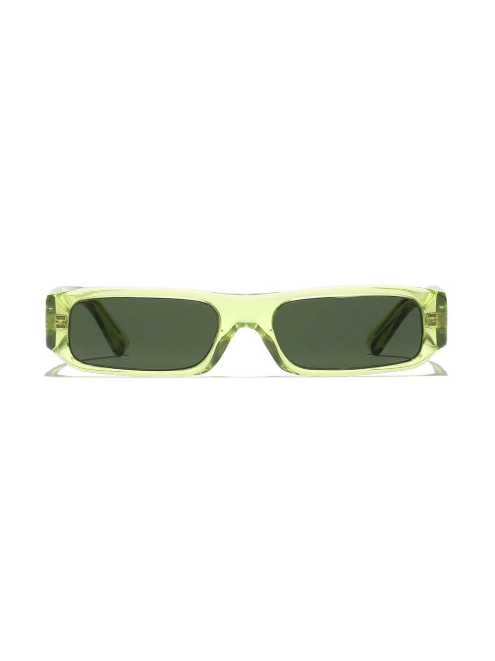Dolce & Gabbana Kids Mini Me rectangle-frame sunglasses - Green von Dolce & Gabbana Kids