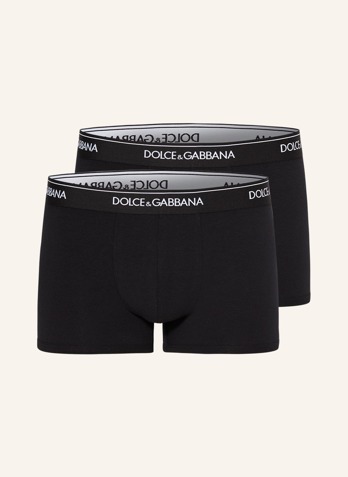 Dolce & Gabbana 2er-Pack Boxershorts schwarz von Dolce & Gabbana