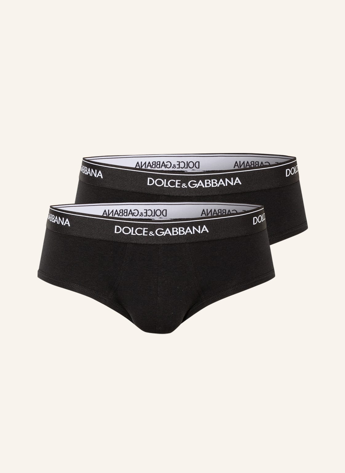 Dolce & Gabbana 2er-Pack Slips schwarz Dolce & Gabbana 2er-Pack Slips schwarz von Dolce & Gabbana