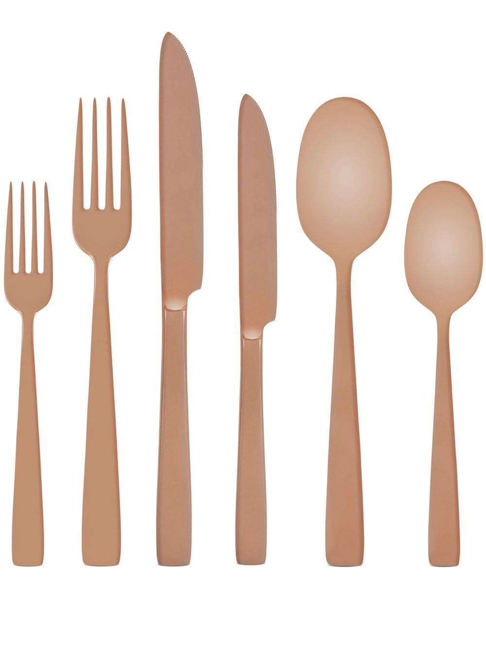 Dolce & Gabbana INOX flatware (6-piece set) - Pink von Dolce & Gabbana