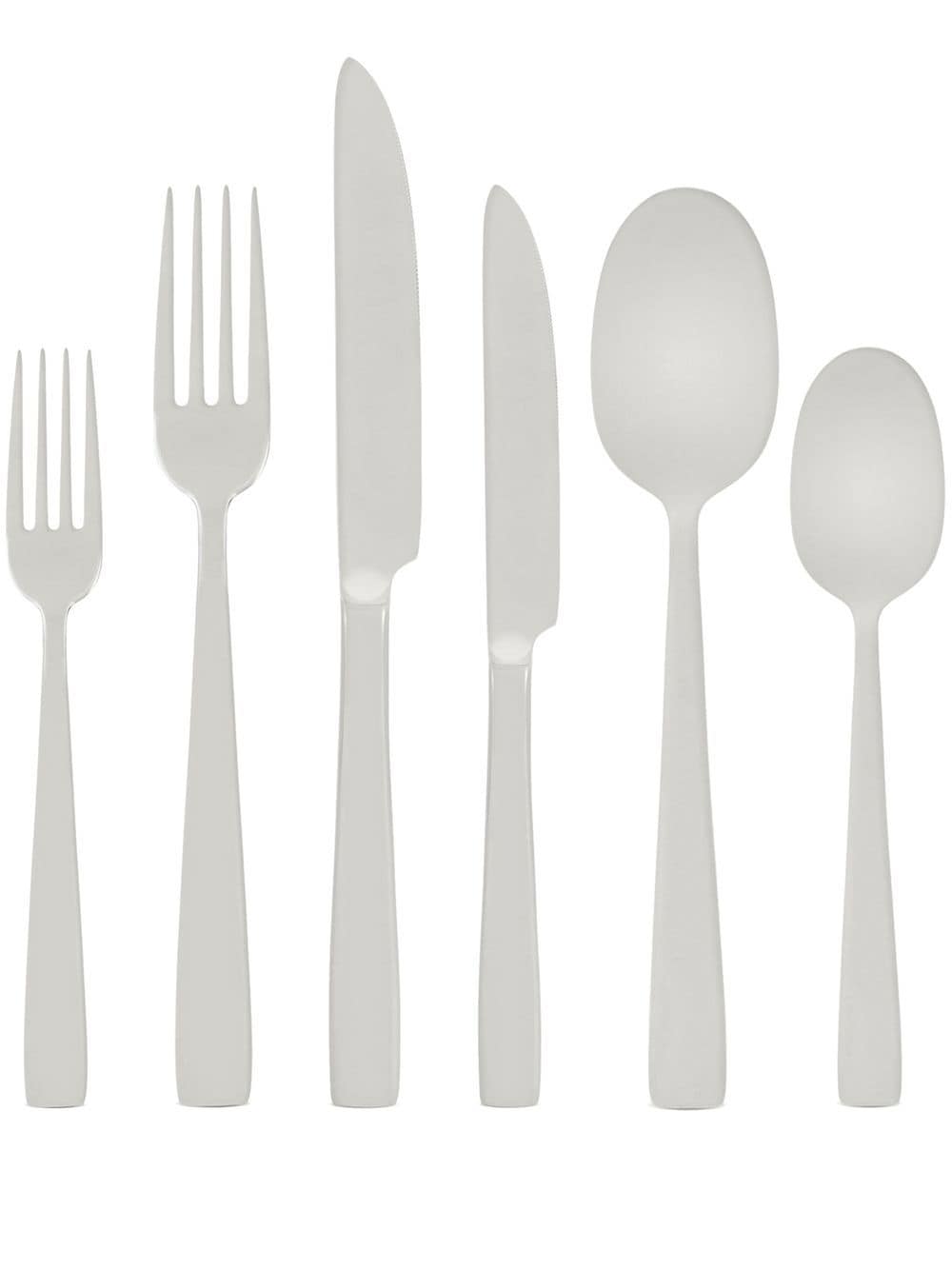 Dolce & Gabbana 6-piece INOX flatware set - Silver von Dolce & Gabbana