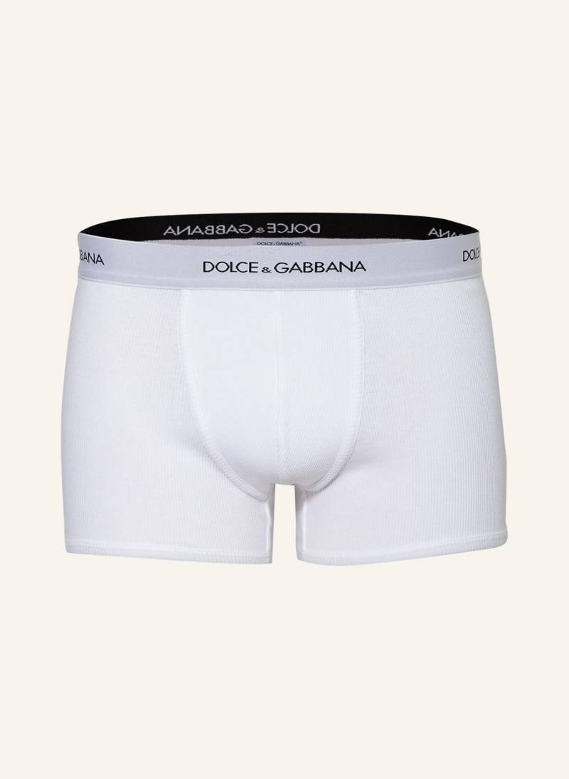 Dolce & Gabbana Boxershorts weiss von Dolce & Gabbana