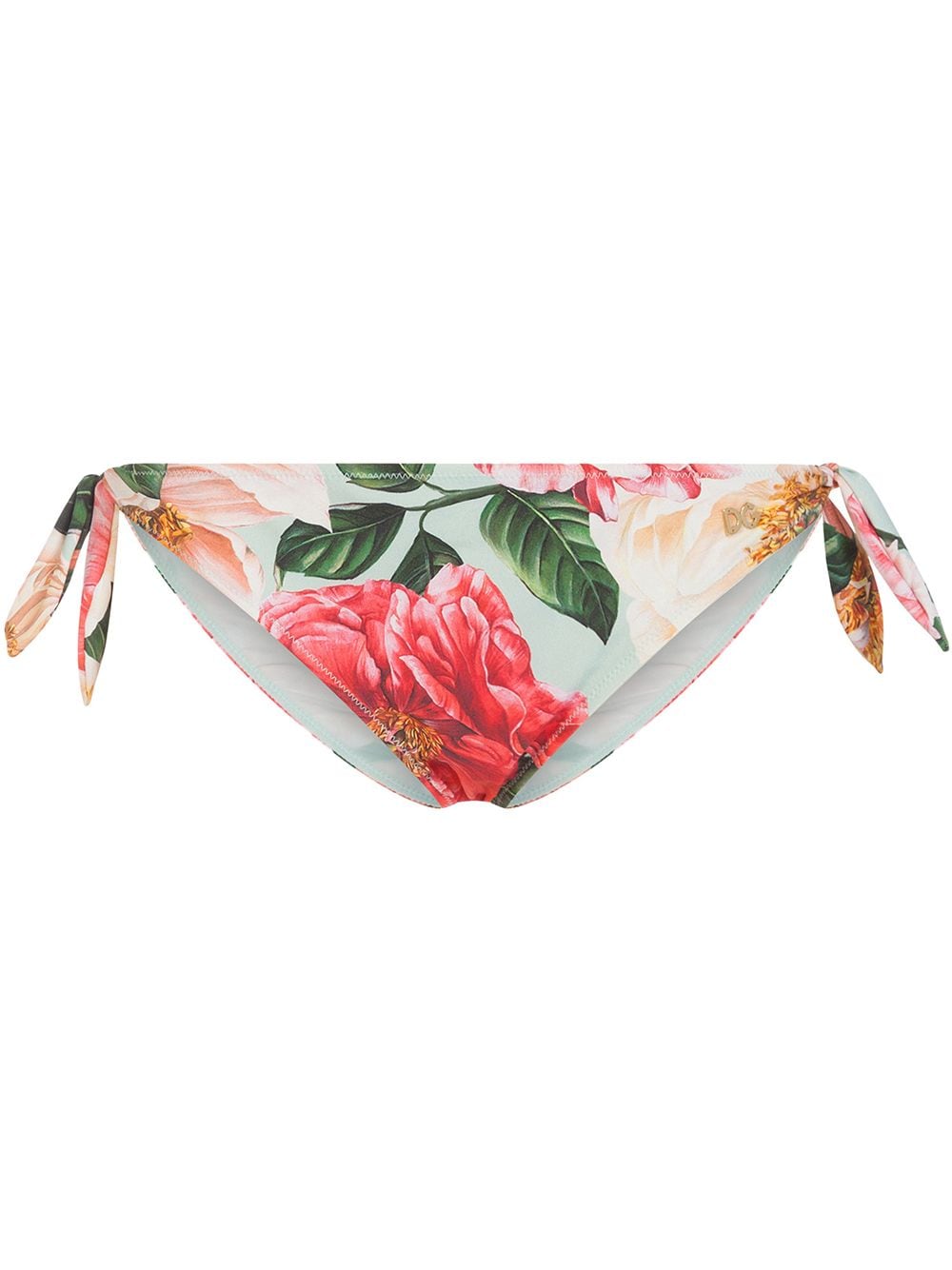 Dolce & Gabbana Camellia floral-print bikini briefs - Pink von Dolce & Gabbana