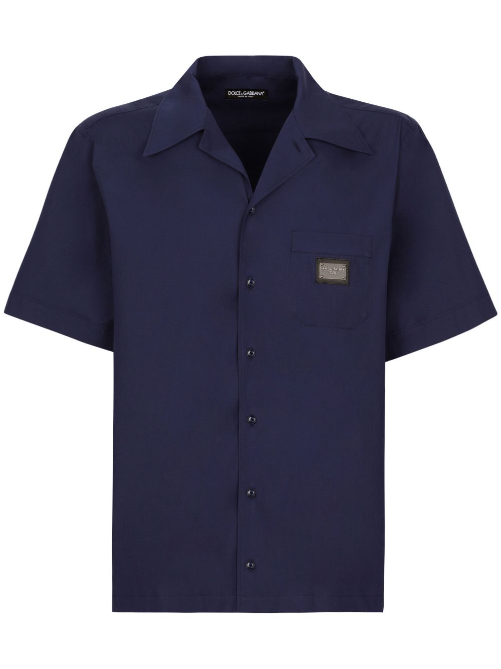 Dolce & Gabbana DG Essentials short-sleeve shirt - Blue von Dolce & Gabbana