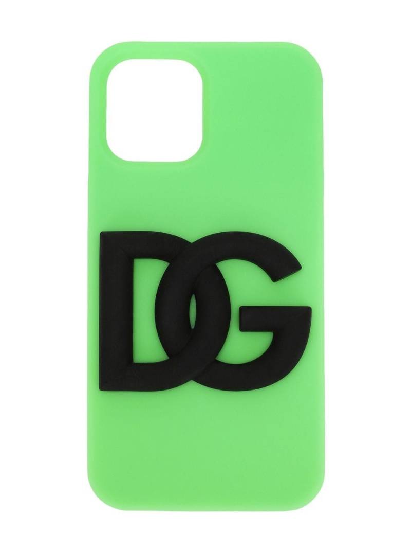 Dolce & Gabbana logo iPhone 13 Pro Max case - Green von Dolce & Gabbana