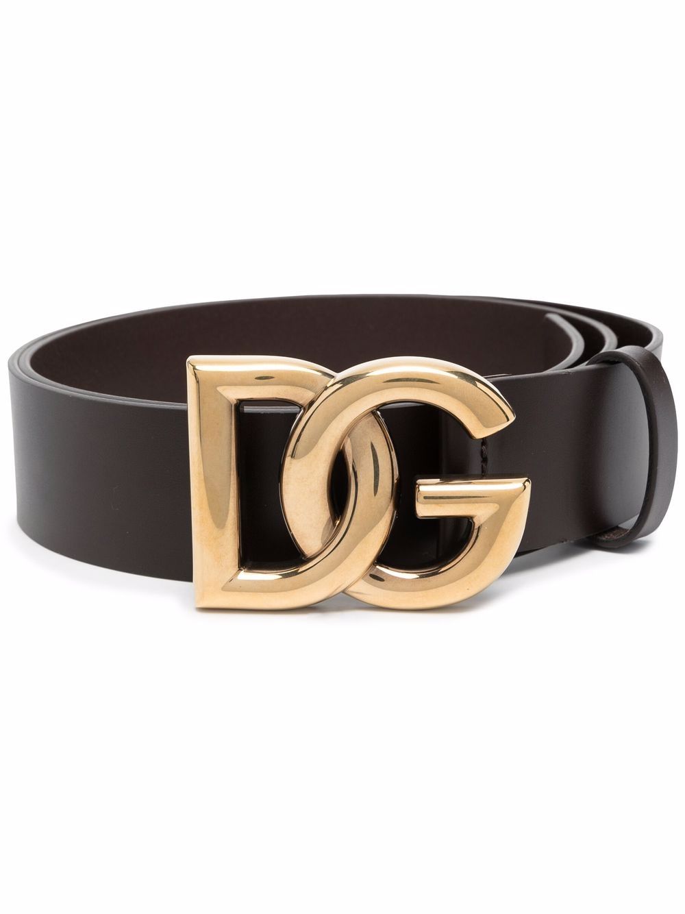 Dolce & Gabbana 'DG' logo belt - Brown von Dolce & Gabbana