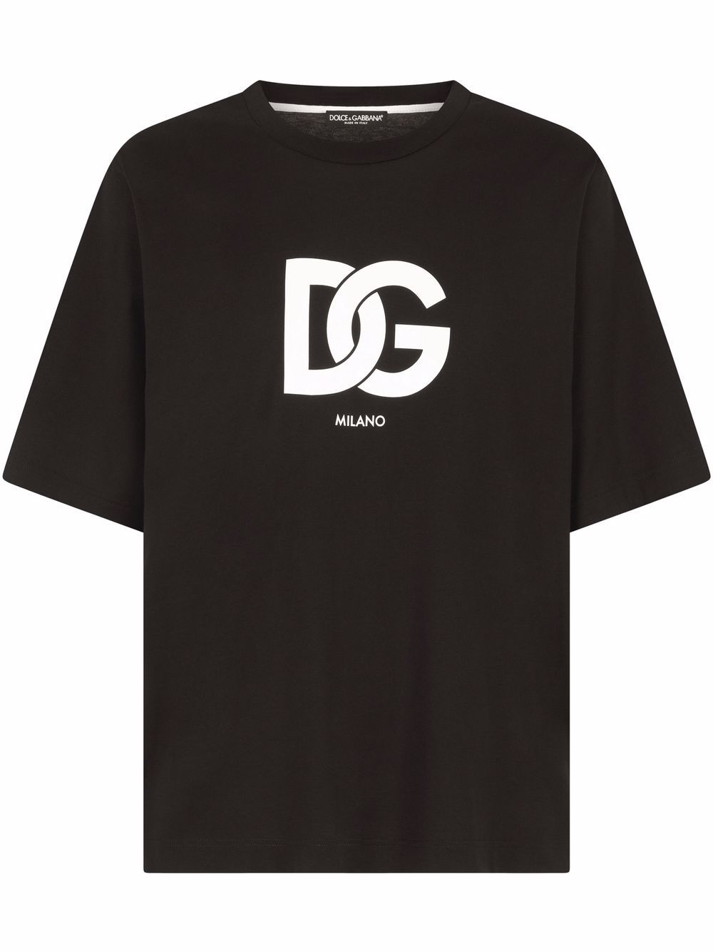 Dolce & Gabbana DG-logo cotton T-shirt - Black von Dolce & Gabbana