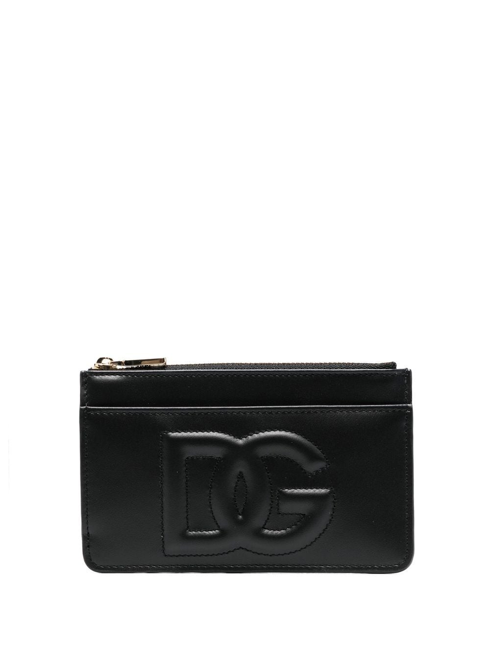 Dolce & Gabbana DG logo zip purse - Black von Dolce & Gabbana
