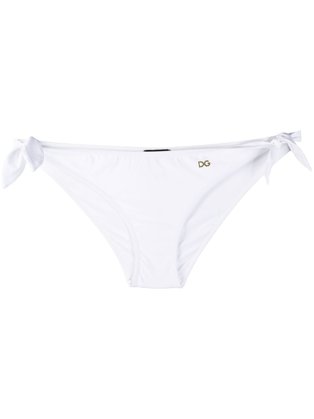 Dolce & Gabbana side-tie bikini bottoms - White von Dolce & Gabbana