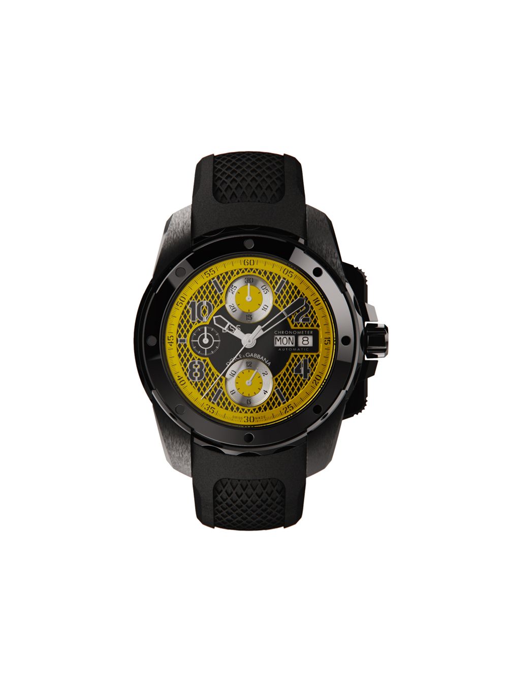 Dolce & Gabbana DS5 44mm watch - Yellow von Dolce & Gabbana