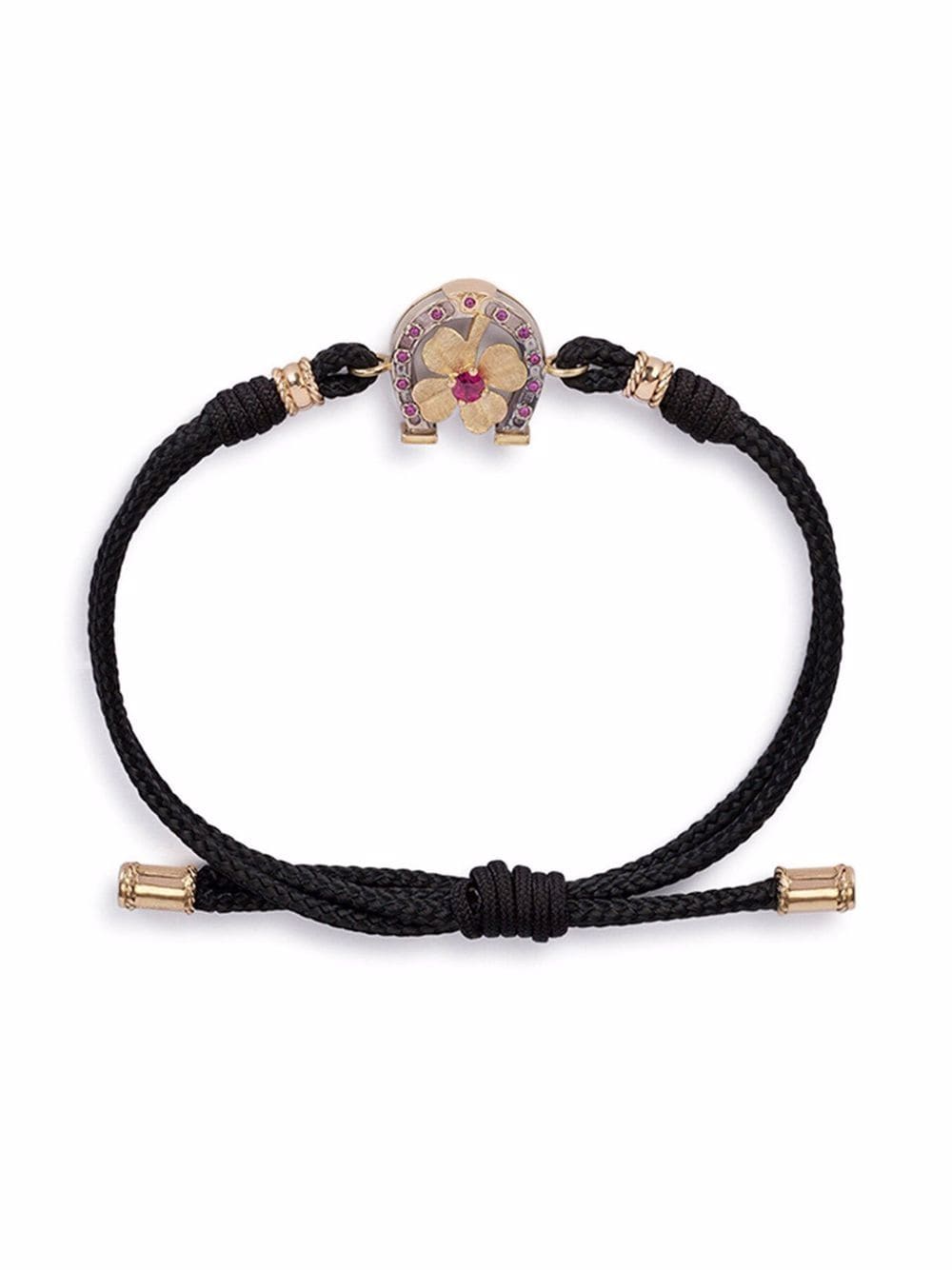 Dolce & Gabbana Good luck rope bracelet - White von Dolce & Gabbana