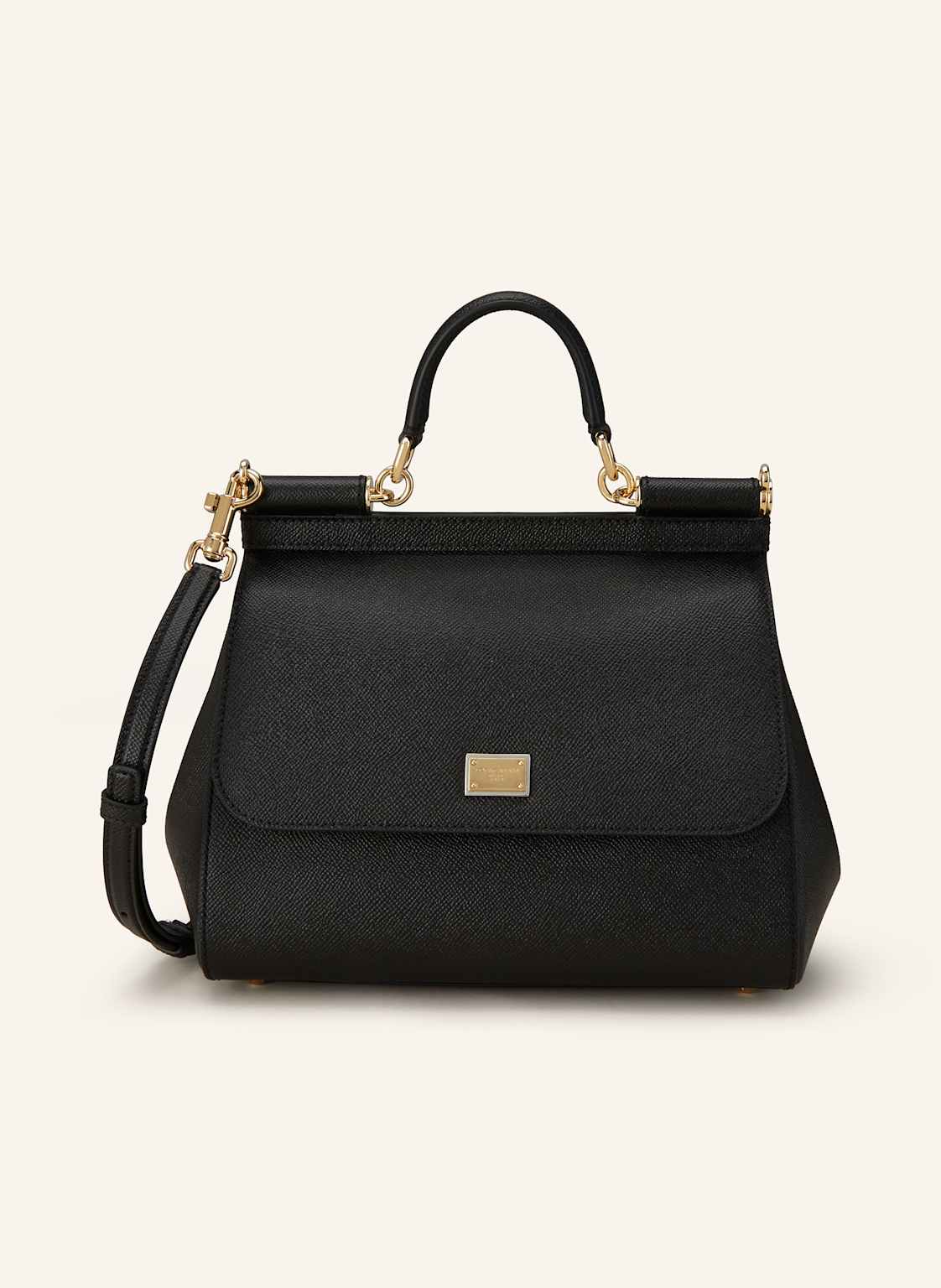 Dolce & Gabbana Handtasche Sicily Large schwarz Dolce & Gabbana Handtasche Sicily Large schwarz von Dolce & Gabbana