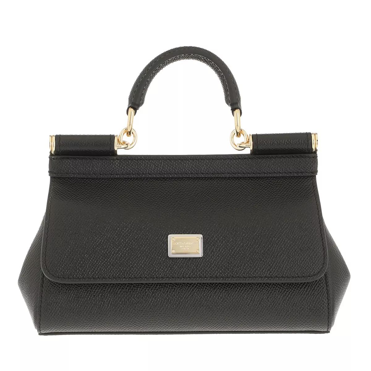 Dolce&Gabbana Henkeltasche - Dauphine - Gr. unisize - in Schwarz - für Damen von Dolce&Gabbana