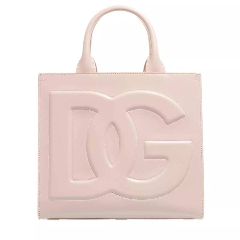 Dolce&Gabbana Henkeltasche - Handbag With Logo - Gr. unisize - in Rosa - für Damen von Dolce&Gabbana