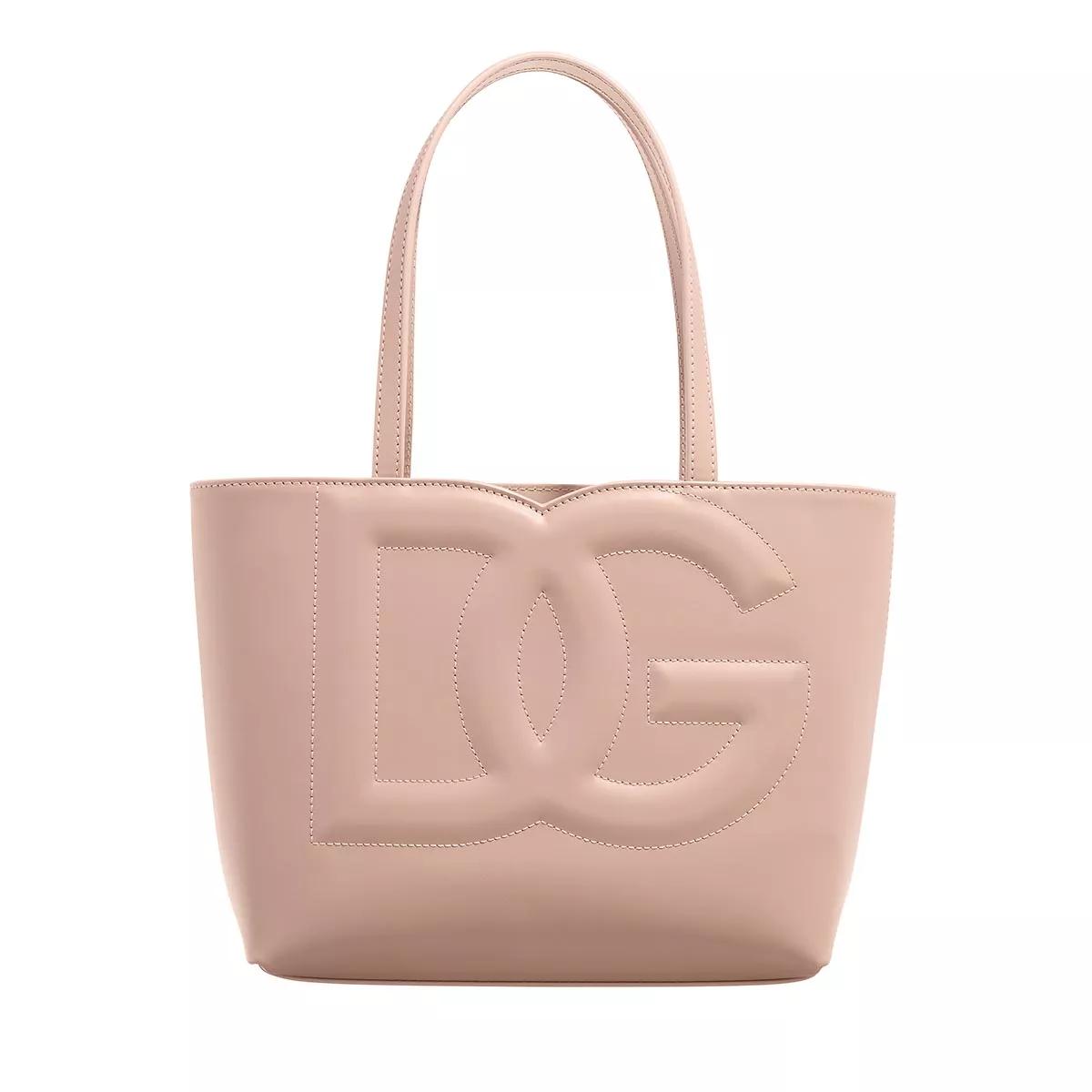 Dolce&Gabbana Henkeltasche - Small Logo Shopper - Gr. unisize - in Rosa - für Damen von Dolce&Gabbana