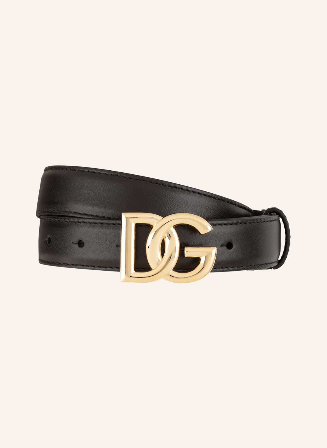 Dolce & Gabbana Ledergürtel schwarz von Dolce & Gabbana