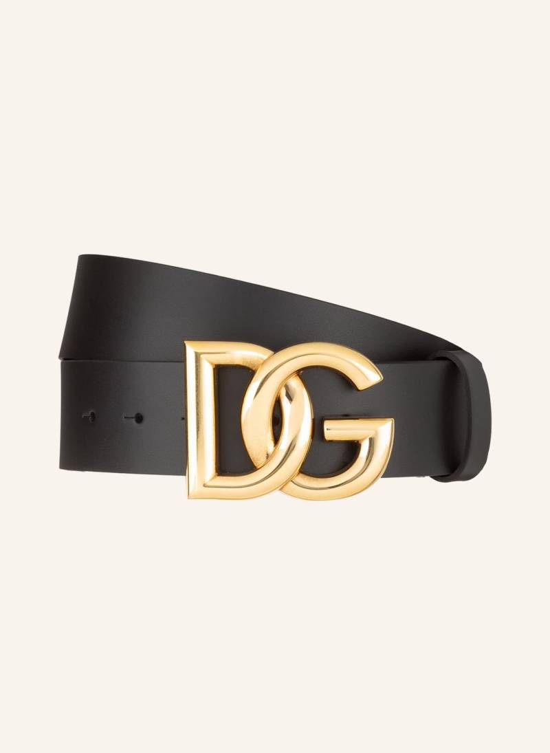 Dolce & Gabbana Ledergürtel schwarz von Dolce & Gabbana