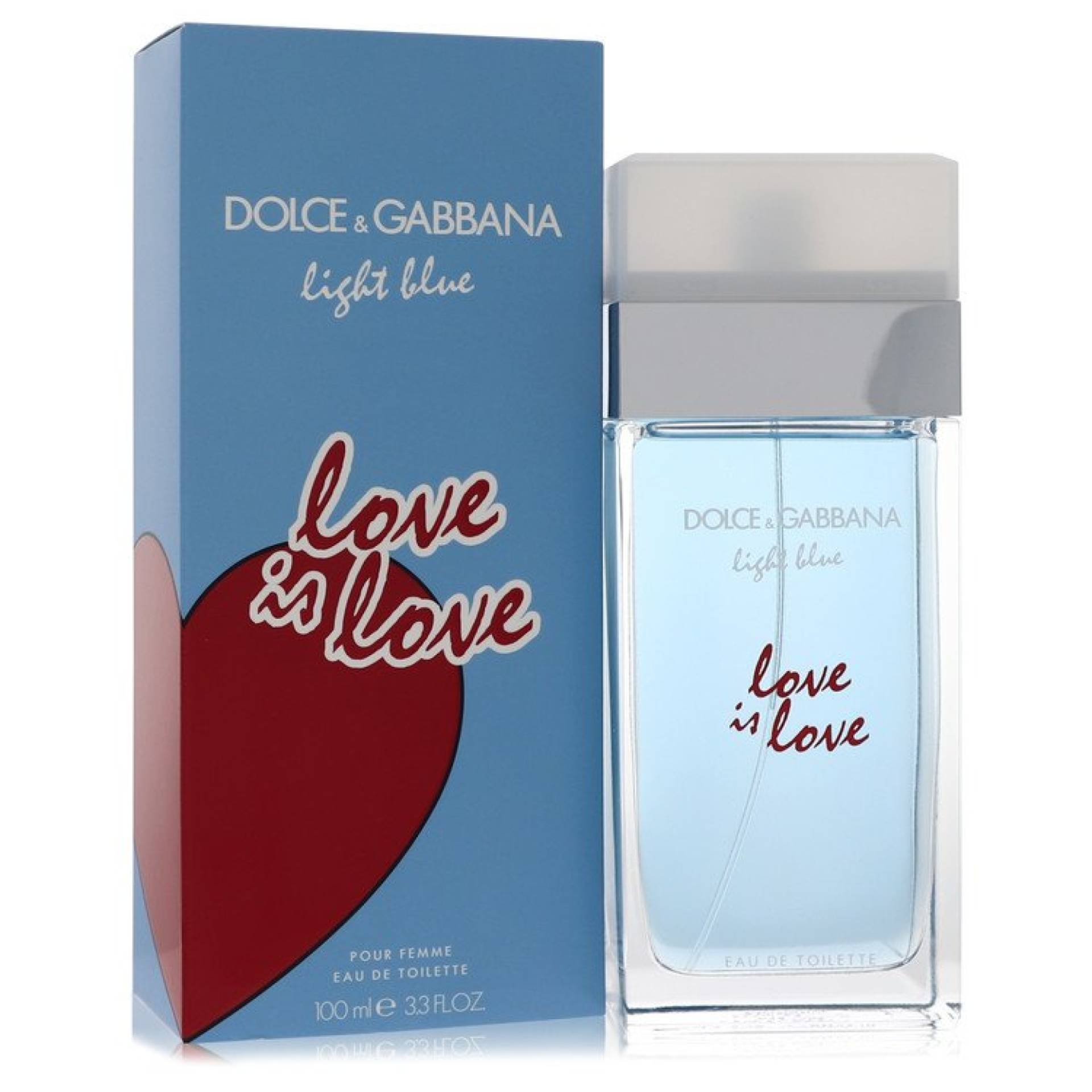 Dolce & Gabbana Light Blue Love Is Love Eau De Toilette Spray 100 ml von Dolce & Gabbana