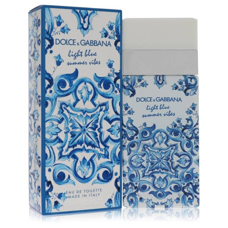 Dolce & Gabbana Light Blue Summer Vibes Eau De Toilette Spray (Unboxed) 101 ml von Dolce & Gabbana